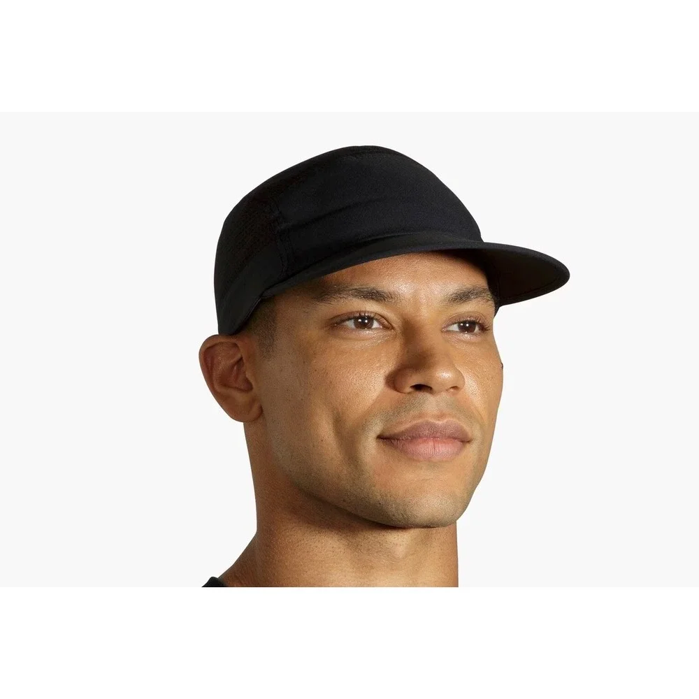 Brooks For Anything Under Sun Propel Mesh Hat Mens Black Breathable Lightweight